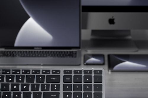 Teclado Bluetooth Satechi Slim X2 Retroiluminado Mac Apple Space Gray Inglês Us