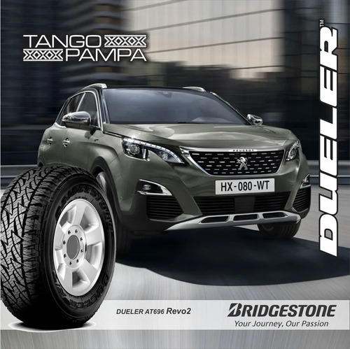 Imagen 9 de 10 de Kit 4u 265/70 R15 Dueler A/t 696 Revo 2 Bridgestone Cuotas