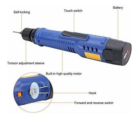 Mini Destornillador Inalambrico Portatil 12 5 Torsion Ee
