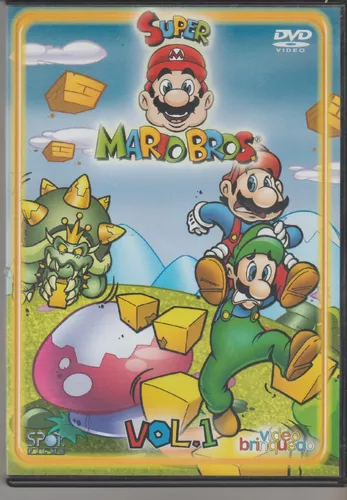 Super mario bros 2 - dvd filme animação dublado