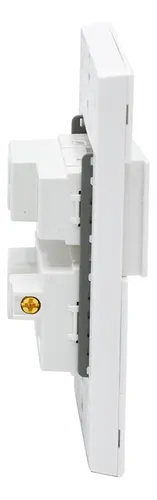 Toma P/t + Interruptor Sencillo Switch Iot Blanco