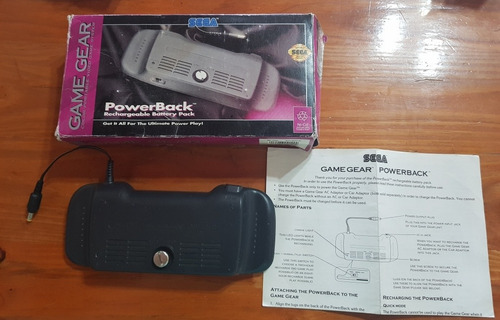 Imagen 1 de 5 de Batería Power Back Para Sega Game Gear Con Caja Y Manual