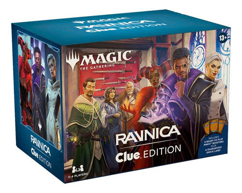 Juego De Mesa Clue Edición Magic The Gathering Colección