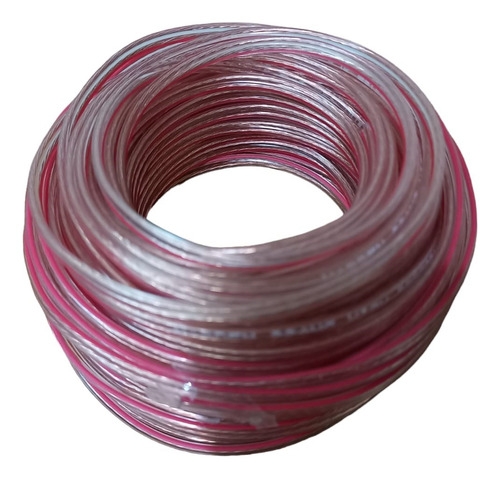 Cable Polarizado Para Bocina Transparente Cal. 22, 15 Metros