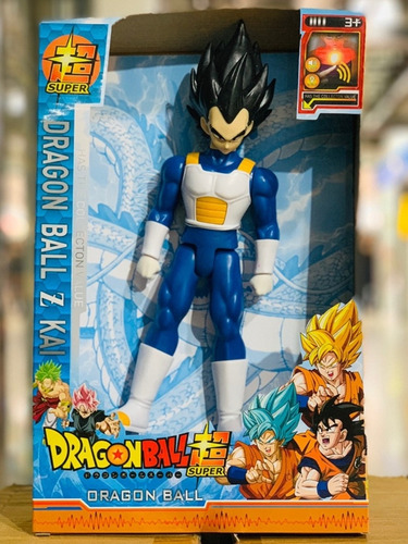 Muñeco Articulado Vegeta Dragón Ball 30 Cm Con Sonidos