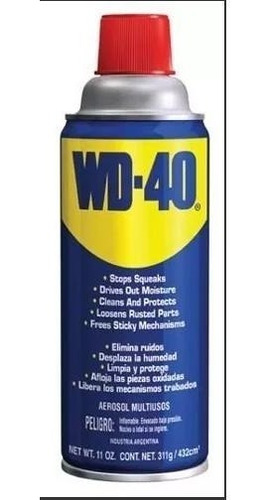 Wd-40 Lubricante Limpiante, Antioxidante Y Antihumedad 432cm