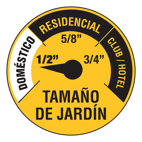 Manguera Para Jardin Reforzada De 3 Capas Con Conexiones Metalico - 15m