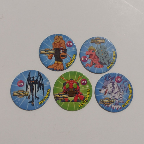 Tazos Panini Digimon Similar Pepsico Coleccion