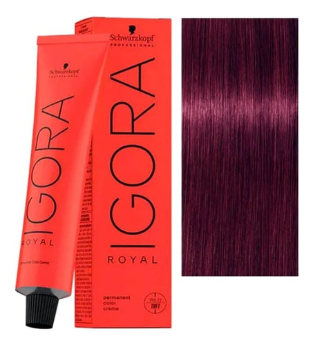 Tintura Igora Royal 60g - Violetas - Rojizos 