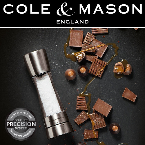 Imagen 4 de 5 de Molinillo Para Sal Derwent Silver Cole & Mason