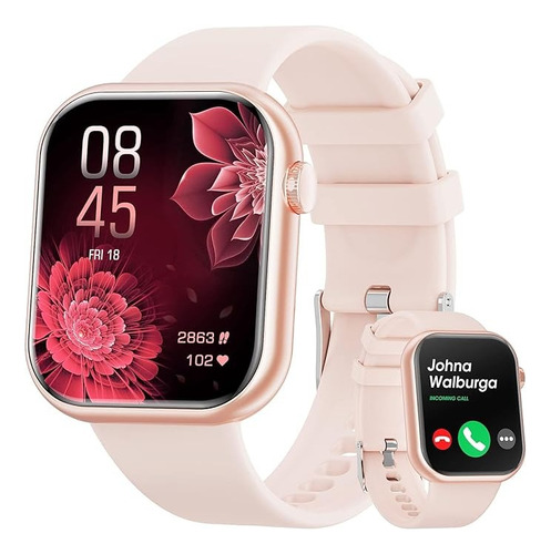 Reloj Inteligente Para Mujer Color Palo De Rosa