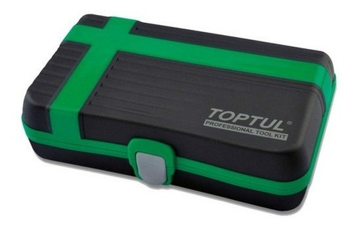Juego De Tubos 41pzas 1/4'' Puntas Crique Milimetrico Toptul