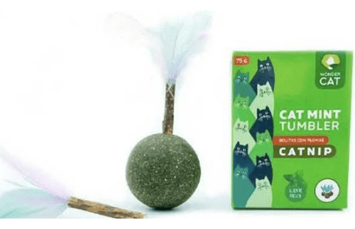 Bola De Catnip Y Menta Xl Con Varilla