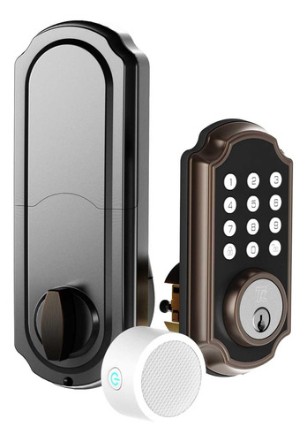 Cerradura Digital Inteligente Para Puerta Con Bluetooth Y Wi
