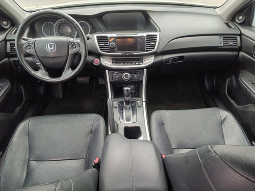 Honda Accord 3.5 Ex-l Sedan V6 Piel Abs Qc Cd Cvt