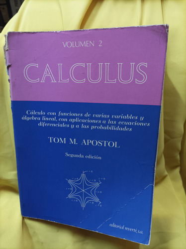 Calculus Volumen 2. Apostol Reverté Editorial Neruda Libros