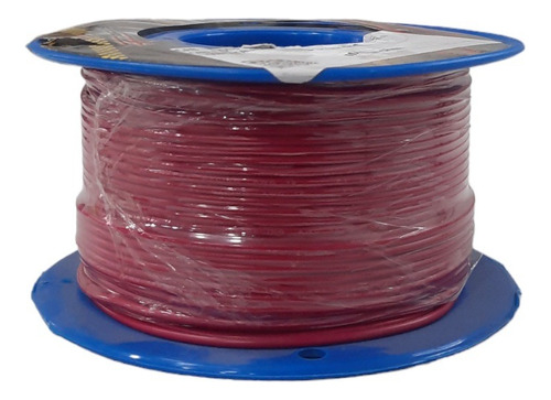 Cable Instalacion Automotriz No. 18 Rojo Rollo (100mt)