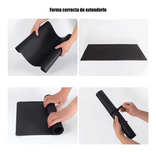 Imagen 4 de 7 de Tapete O Mouse Pad Largo De Color Doble. 80x40cm Exito Corp