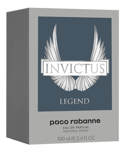 Imagen 3 de 3 de Paco Rabanne Invictus Legend EDP 100 ml para hombre