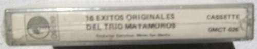 Trio Matamoros 16 Exitos Originales Gema Cassette Nuevo (Usado)