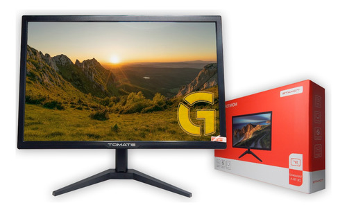 Monitor Gamer Led 19 Polegadas 60hz Wid Tomate Hdmi Vga Nf-e