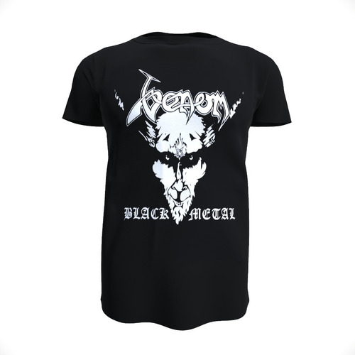 Polera 100% Algodón Grupos Metal - Venom 