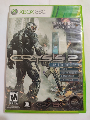 Crysis 2 Limited Edition - Xbox 360