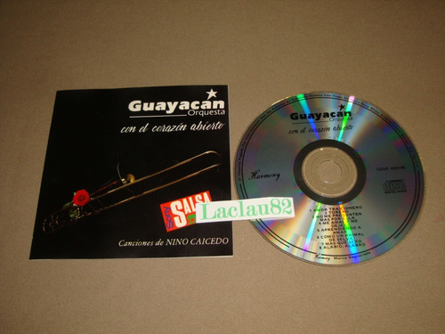 Guayacan Orquesta Con El Corazon Abierto 1993 Harmony Cd