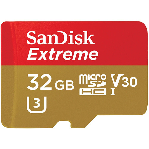 Memoria Microsd Sandisk Extreme 32gb C10 Uhs3 4k 90mb/s V30
