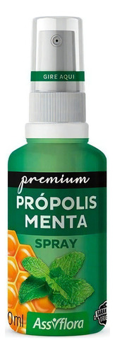 Spray De Própolis Premium Assiflora Sabor Menta 30ml