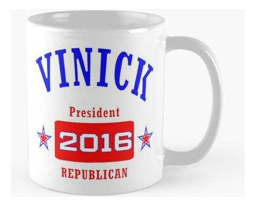 Taza Arnold Vinick Para Presidente - 2016 Calidad Premium