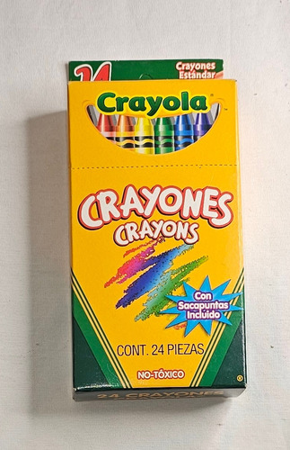 Crayones De Cera Estándar Con 24 Crayola Paquete De 4 Cajas