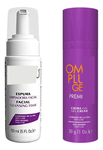 Kit Antiacné Espuma Limpiadora + Gel Omniplus Premium