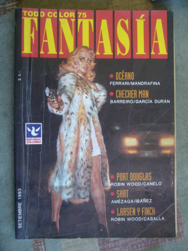 Revista Fantasía Todo Color N° 75 / Año 1993