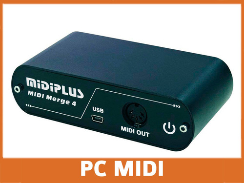 Imagen 6 de 8 de Midiplus Midi Merge 4 Interfaz Midi 4 Midi In 1 Midi Out