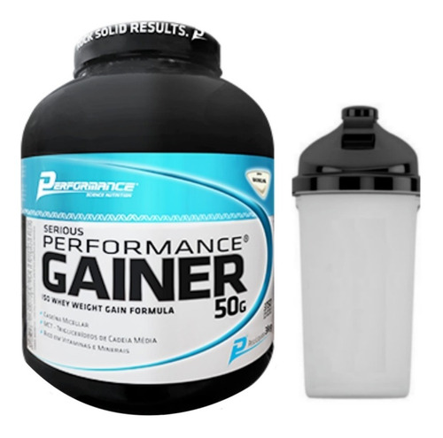 Serious Gainer 3kg (3000g) Performance Nutrition + Coquetel