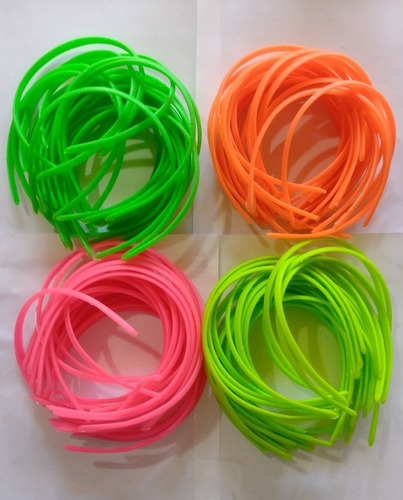 Vinchas Fluo Por 100 Unidades 