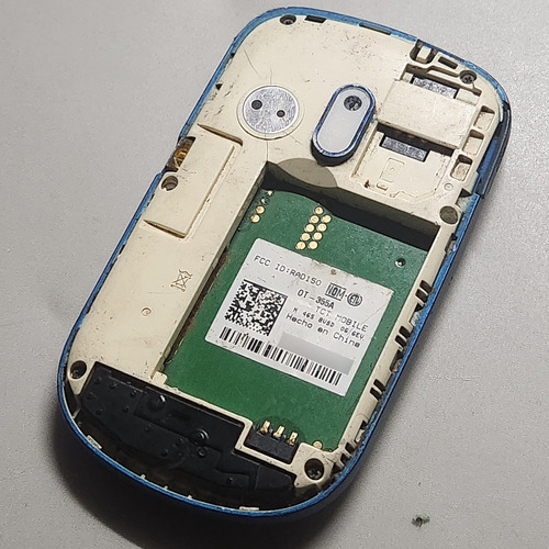 Alcatel Ot 355a Para Piezas Y Revisar,! Leer Descripcion!, Celular Retro Clasico Coleccion Vintage Qwerty Blanco (Usado)