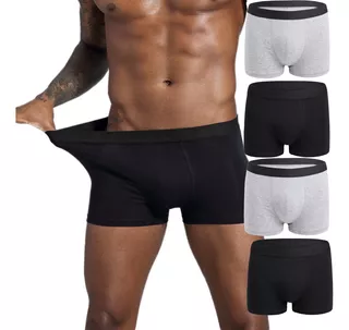 4pzs Algodón Boxer Hombre Calzones Ropa Interior Para Hombre