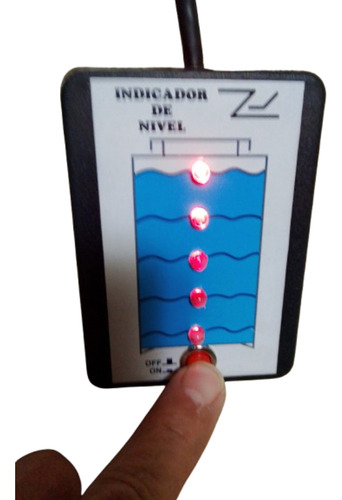 Indicador Medidor De Nivel De Agua Tinaco Cisterna 35 Mts.