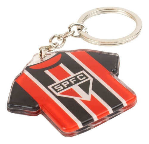 Chaveiro Em Forma De Camisa De Time - Spfc