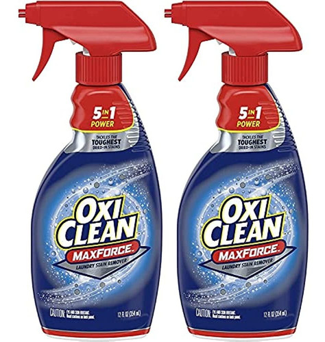 Oxiclean Max Force 5 En 1 Power Laundry Quitamanchas Spray,