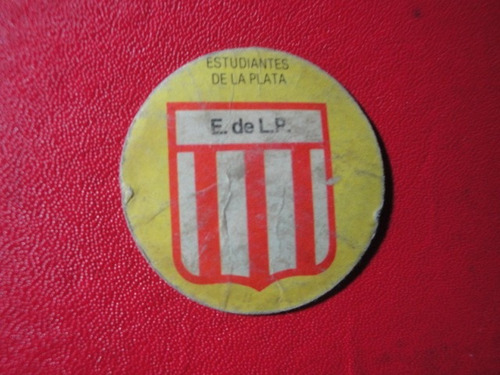 Figuritas Estudiantes De La Plata Escudo Raspagol 1986