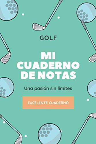 Mi Cuaderno De Notas: Para Entusiastas Del Golf | Cuaderno D