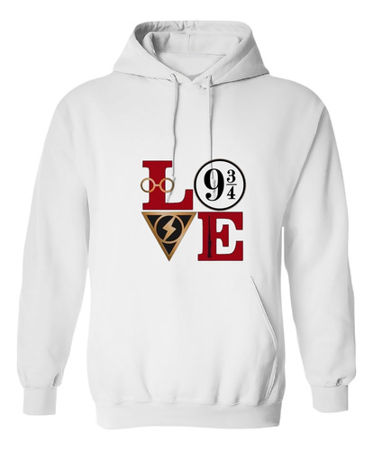 Sudadera Harry Potter Love, Plataforma 9 3/4