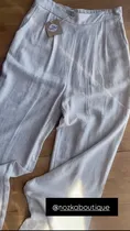 Comprar Pantalón En Lino Rayón Corte Recto
