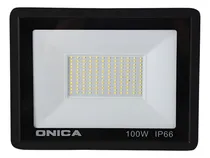 Comprar Reflector Led 100w Exterior Alta Potencia Ip66 Blanco Frio Carcasa Negro