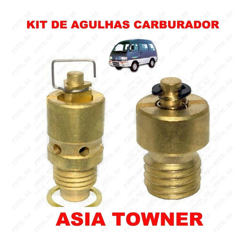 Kit Agulha Carburador Eletronico  Towner 93/97