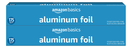 Papel Aluminio  Papel De Aluminio Amazon Basics, 175 Pies Cu