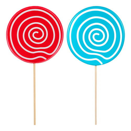 Maqueta De Presentación De Alimentos, Lollipop Candy, 2 Unid